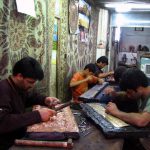 Craftsmen in Esfahan Bazaar
