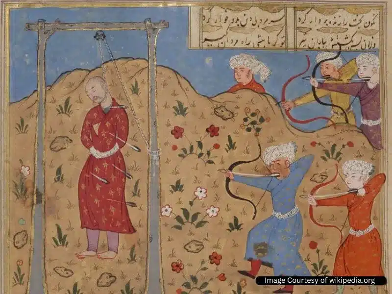 اعدام مزدک در شاهنامه