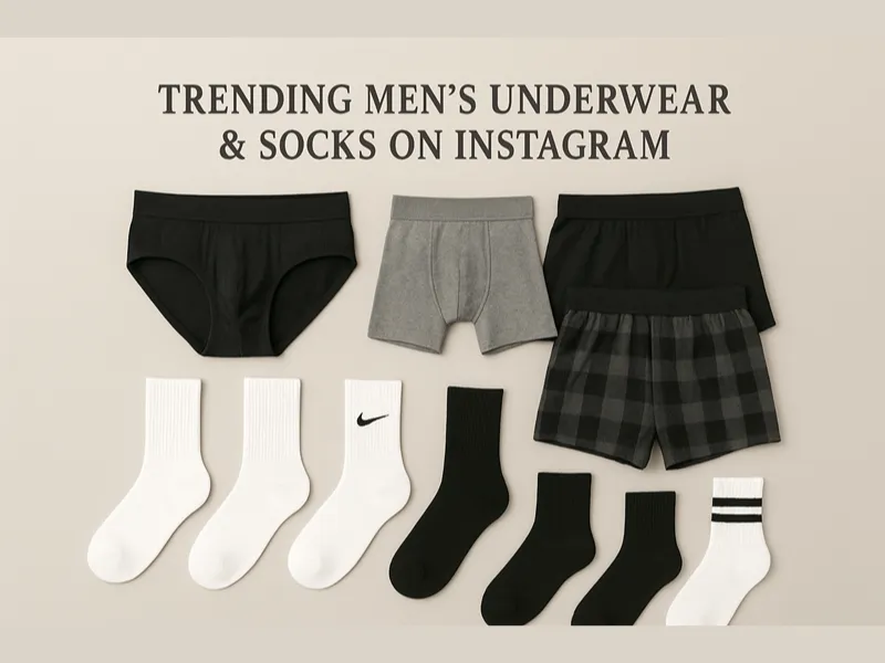 ترند لباس زیر و جوراب در اینستاگرام