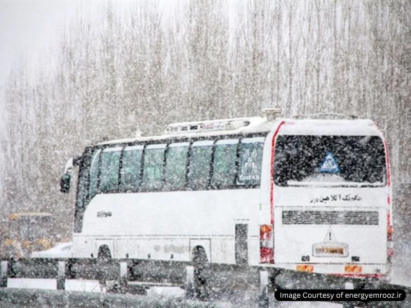 تهران به خوی با اتوبوس