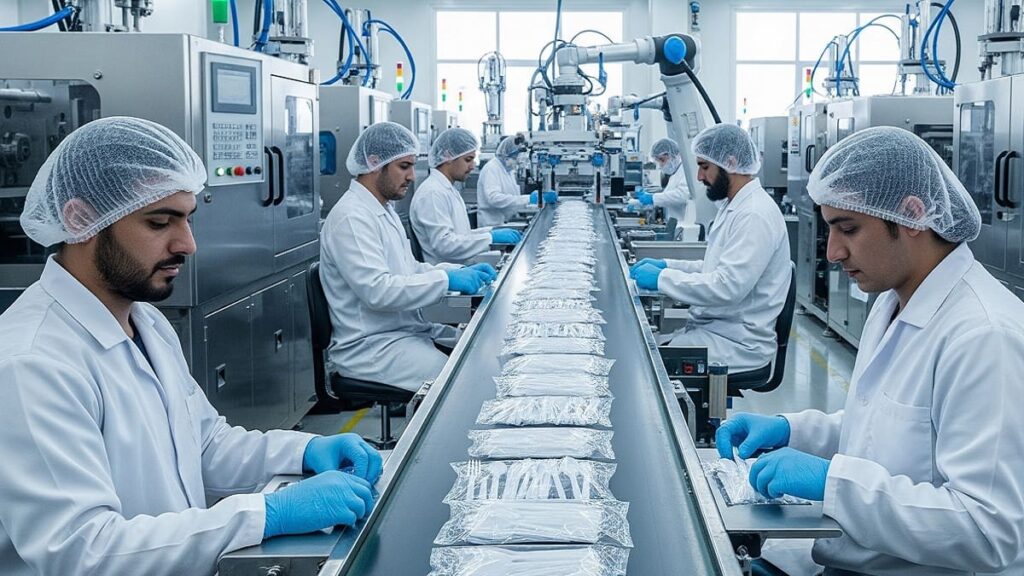 محصولات کاتلری یکبار مصرف