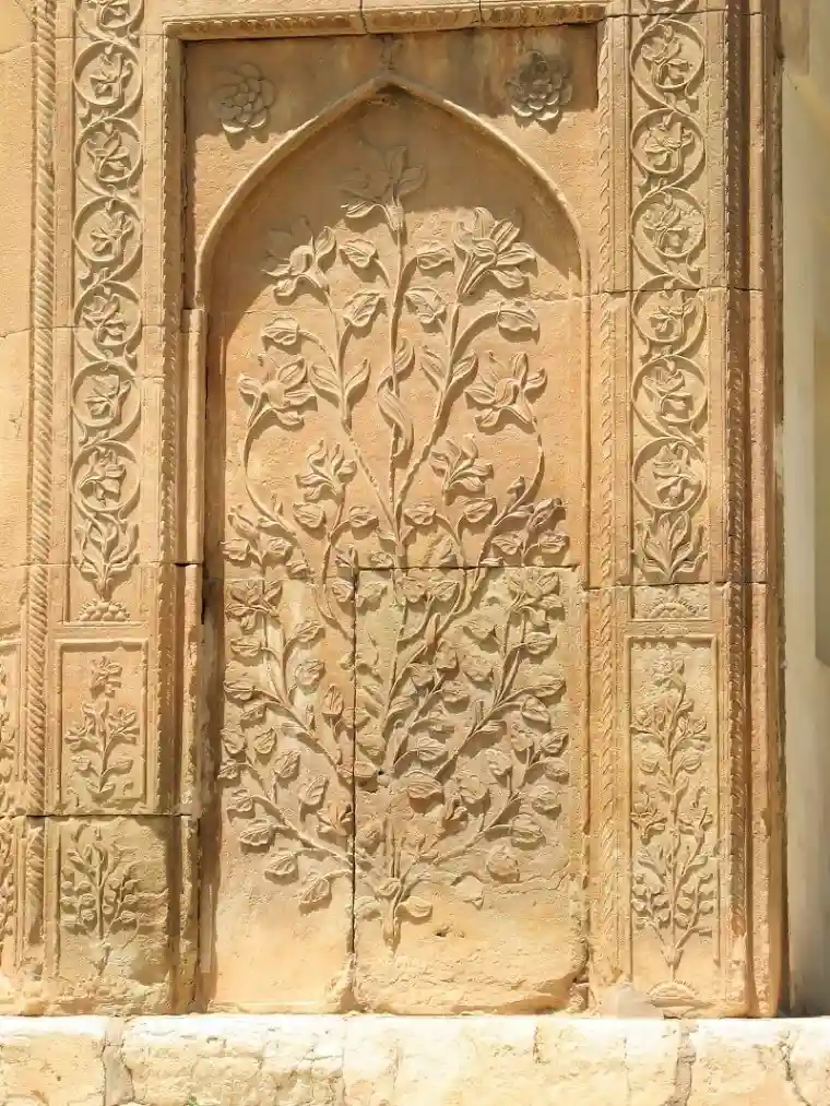 حجاری نمای کاخ خورشید