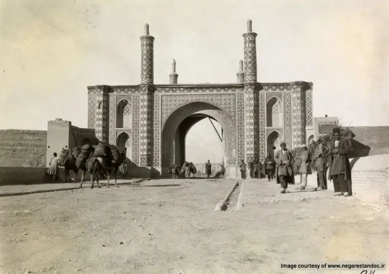 دروازه قزوین تهران یکی از نمادهای تهران