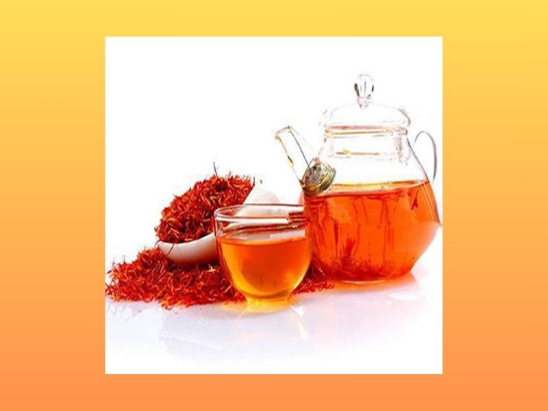 دم کردن زعفران با آب جوش