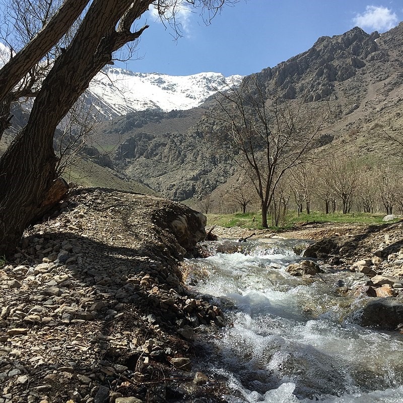 مناطقی که زیر پوشش زاگرس است