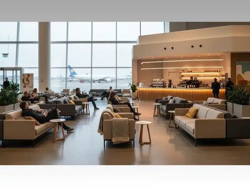 سالن انتظار فرودگاه