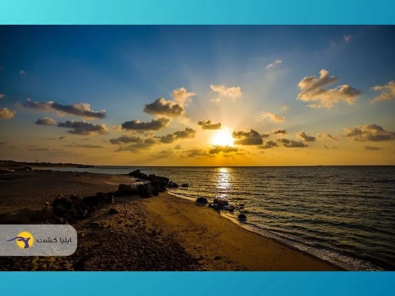 ساحل جزیره کیش