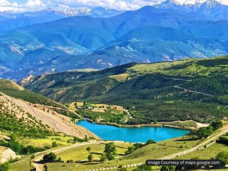 طبیعت اطراف دریاچه ولشت