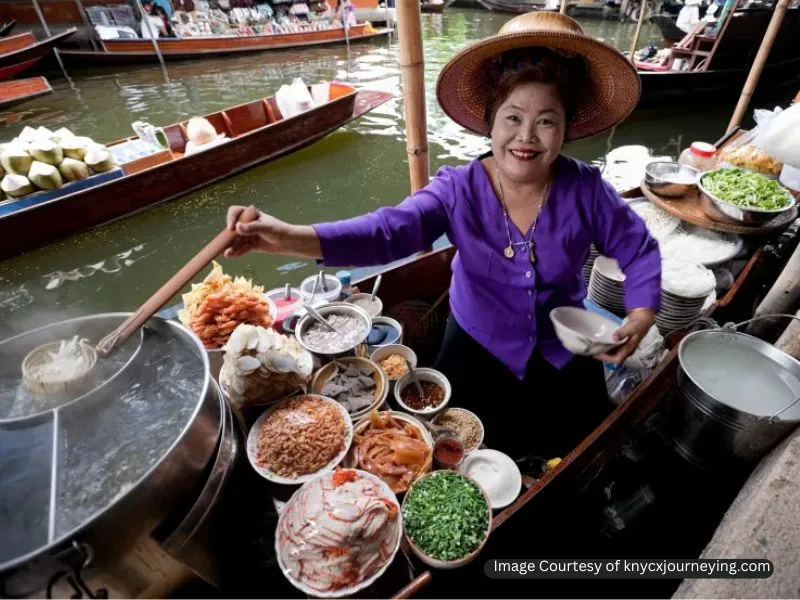 غذاهای خیابانی در تابلند