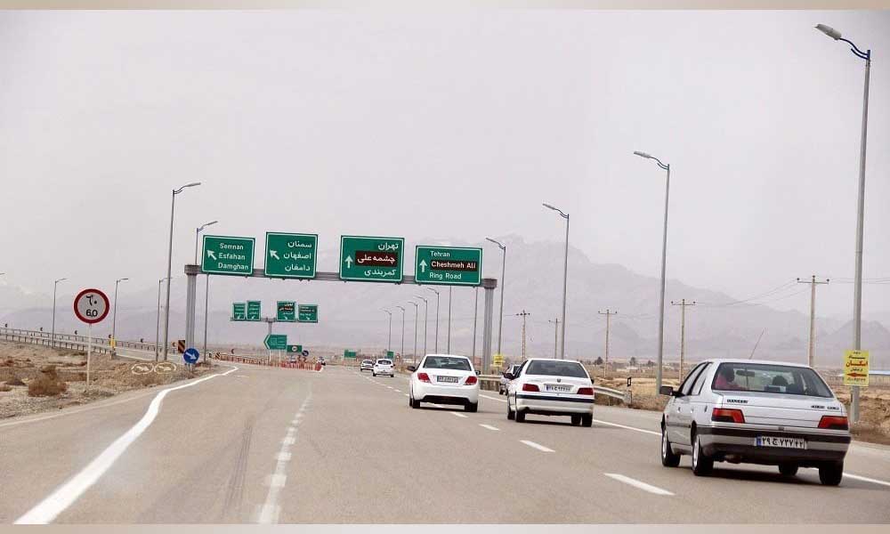 طی کردن فاصله تهران تا مشهد با خودروی شخصی
