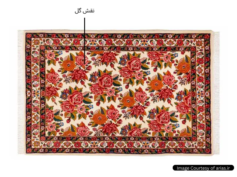 فرش گل فرنگ