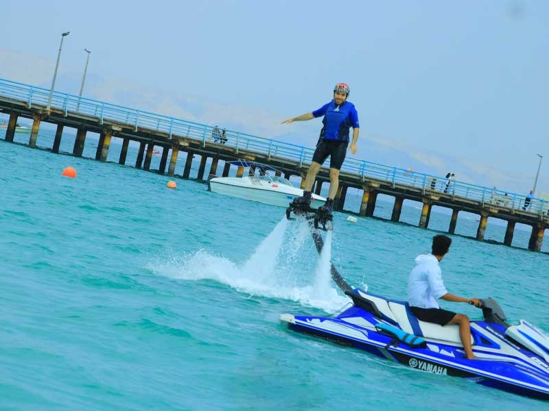 هزینه فلای برد در جزیره کیش