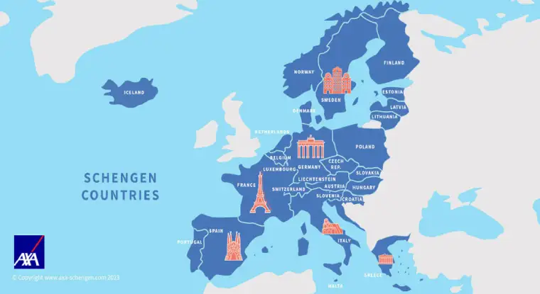 ویزای شینگن و اجازه ورود به بیش از 20 کشور دنیا