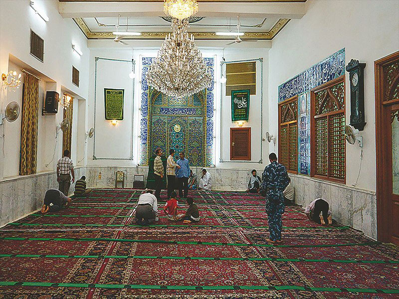 مسجد خضراء یکی از مساجد قدیمی و تاریخی شهر نجف است