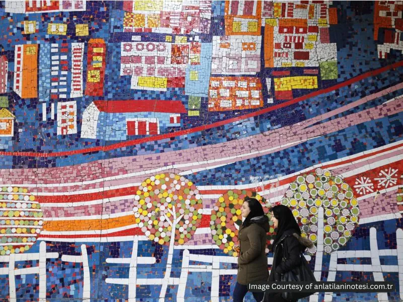 موزائیک کاری در شهر