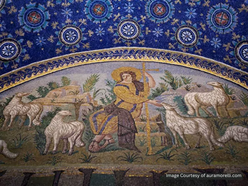 موزائیک کاری سنتی در ایتالیا