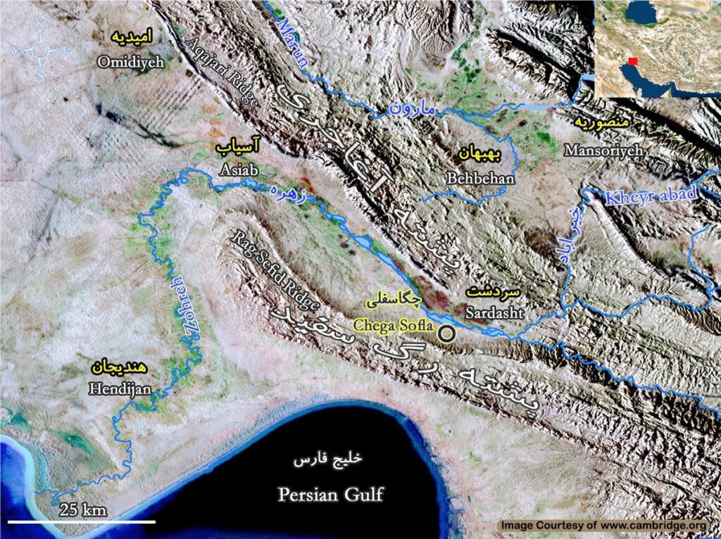 موقعیت جغرافیایی چگاسفلی