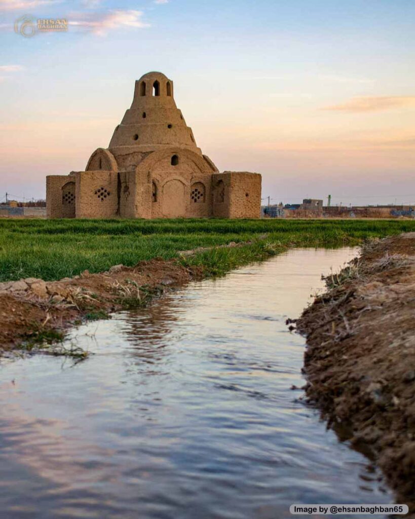 نمایی از سرداب فیروزآباد ابرکوه