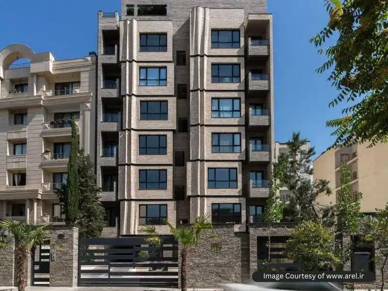 نمای اپارتمان های جدید تهران