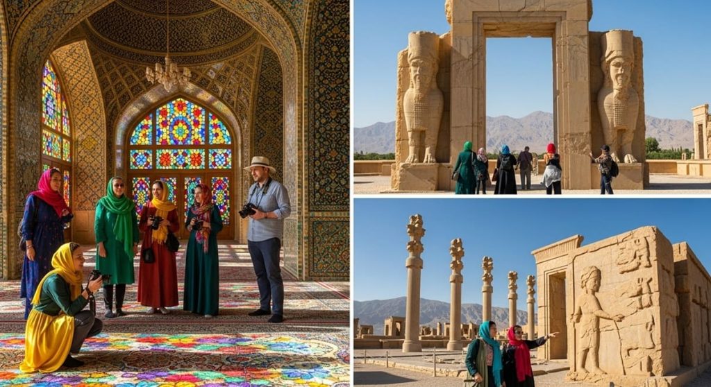 نوریست خارجی در شیراز
