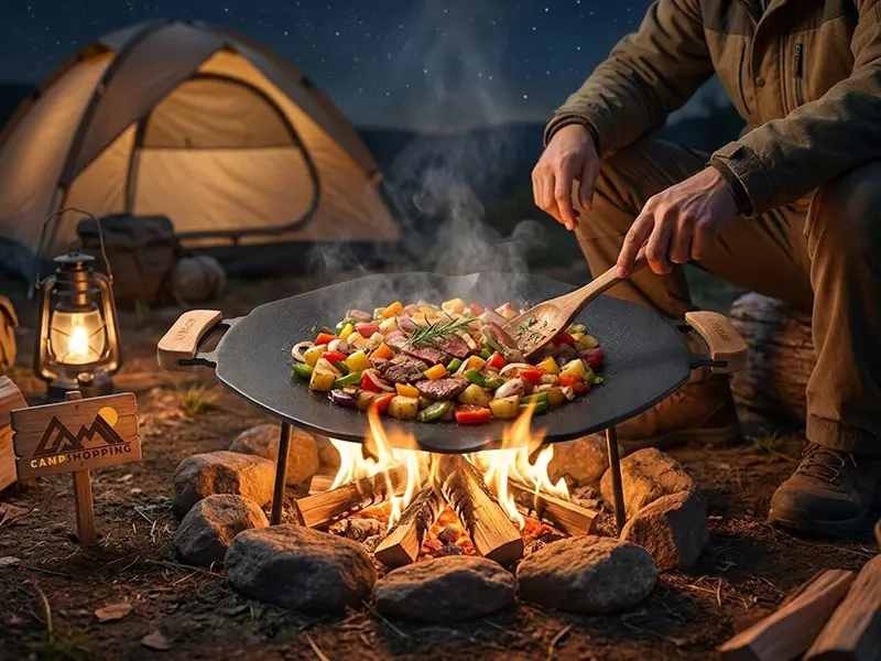 وسایل آشپزی در طبیعت
