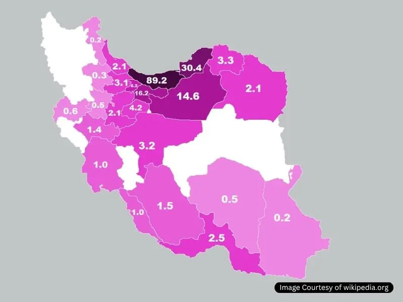 اقوام ایرانی؛ زیان و پراکندگی جغرافیایی آنها پراکندگی مازندرانیها در شمال ایران