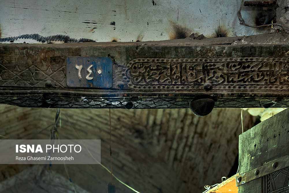 نمایی از چهارچوبی در بازار سنتی نیشابور