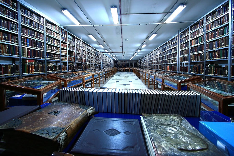 تعداد بسیار زیادی کتابخانه در شهر نجف وجود دارد