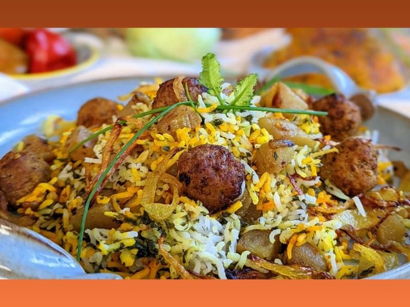 کلم پلو شیرازی