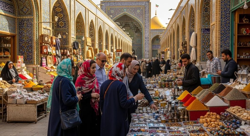 گردشگران خارجی در مشهد