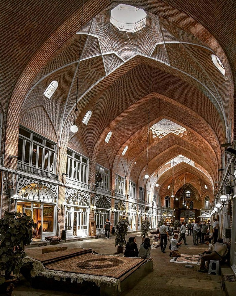 بازار تاریخی تبریز - سرای مظفریه