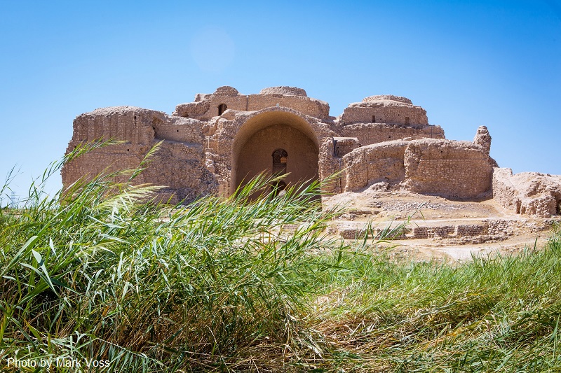 کاخ اردشیر ساسانی در فیروزآباد فارس که ثبت جهانی شده است.