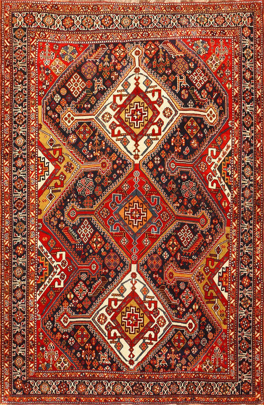 مهارت های سنتی قالی بافی فارس