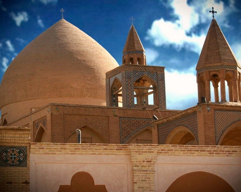از جاهای دیدنی اصفهان:کلیسای وانک اصفهان