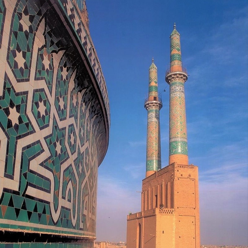 مسجد جامع کبیر، از جاهای دیدنی یزد