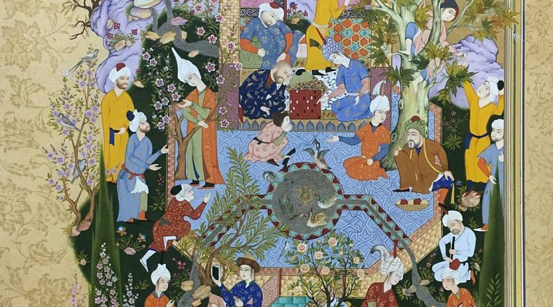 آموزش نقاشی مینیاتوری ایرانی