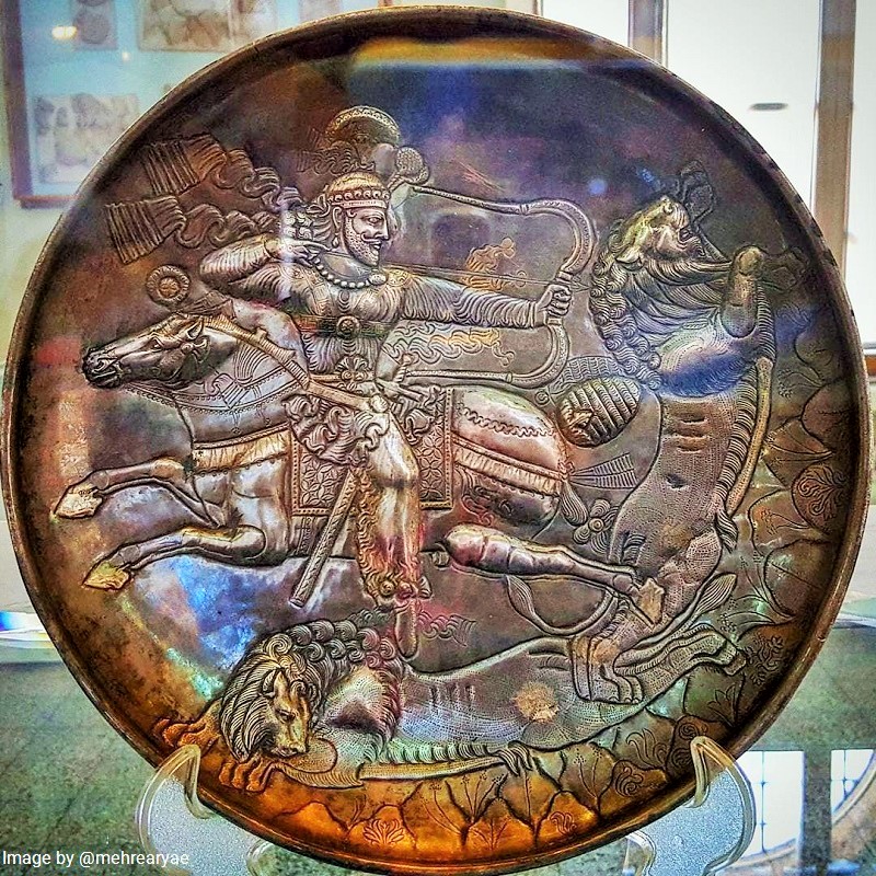 تاریخ فلزکاری ایران - دوره ساسانیان