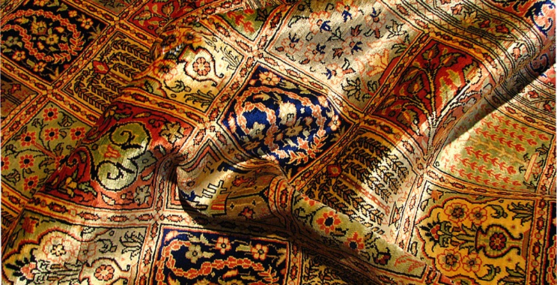 فرش بافی در ایران: فرش ابریشمی