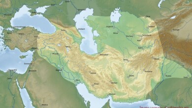 نقشه تاریخ تیموریان