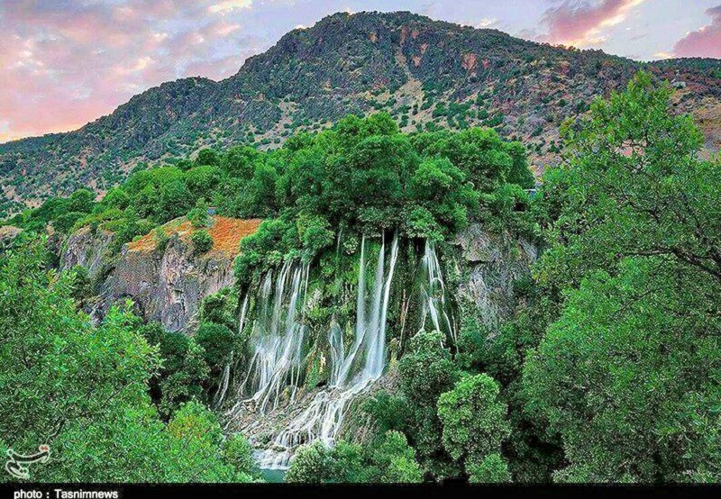 آبشار بیشه دره خرم آباد، جاذبه طبیعی