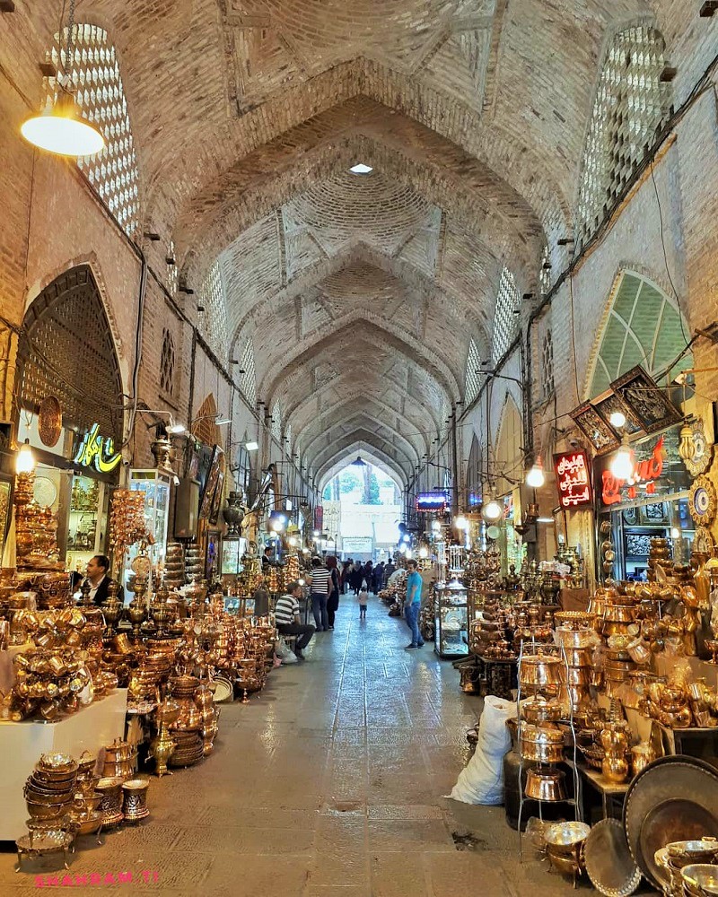 بازار های ایرانی: بازار مسگرهای اصفهان