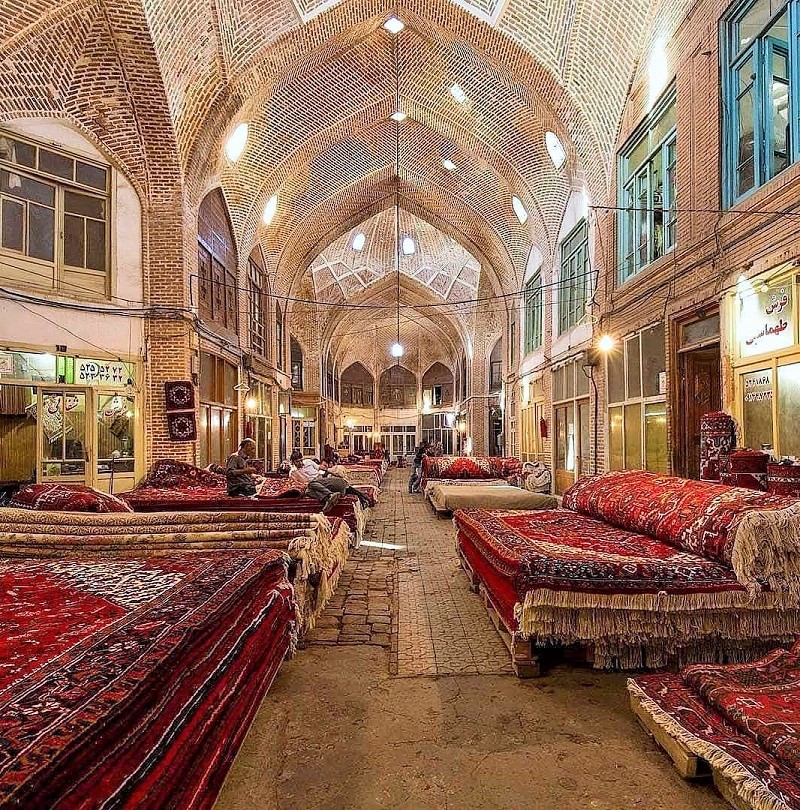 بازار های ایرانی: بازار فرش فروش های تبریز