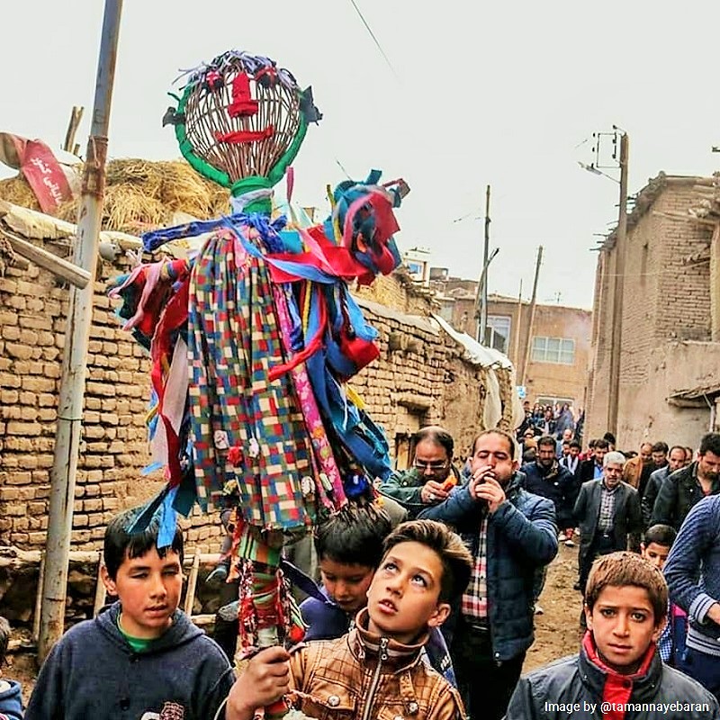 اسطوره های ایرانی: تیشتر - مراسم تمنای باران در روستاهای سبزوار