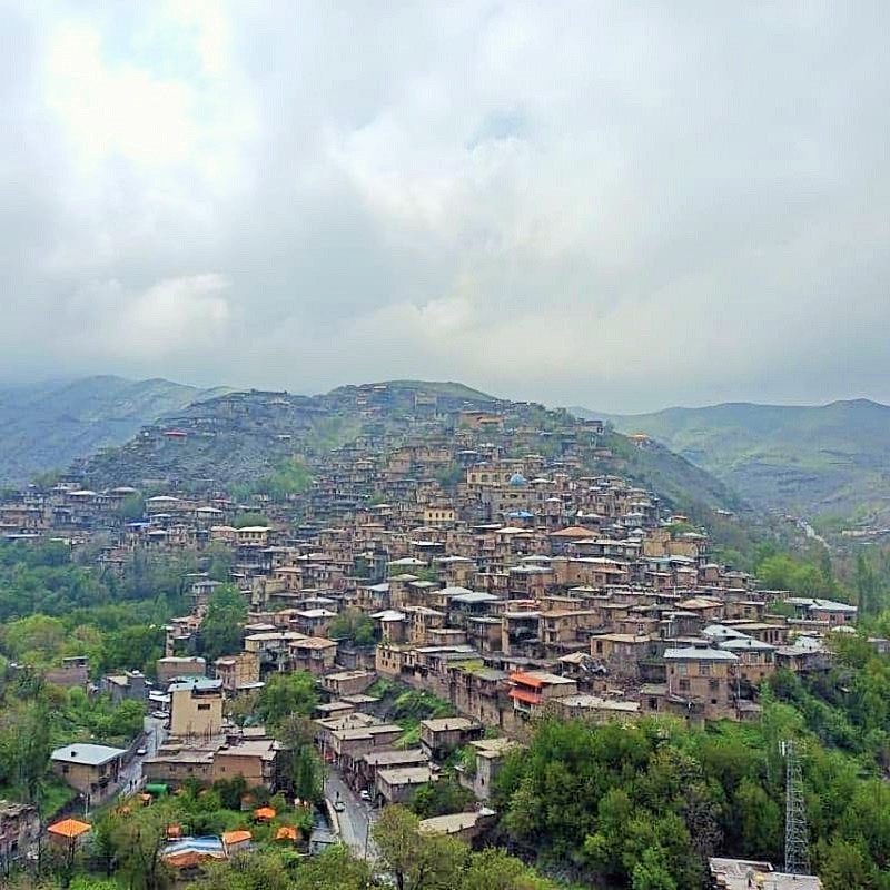 روستای پلکانی کنگ