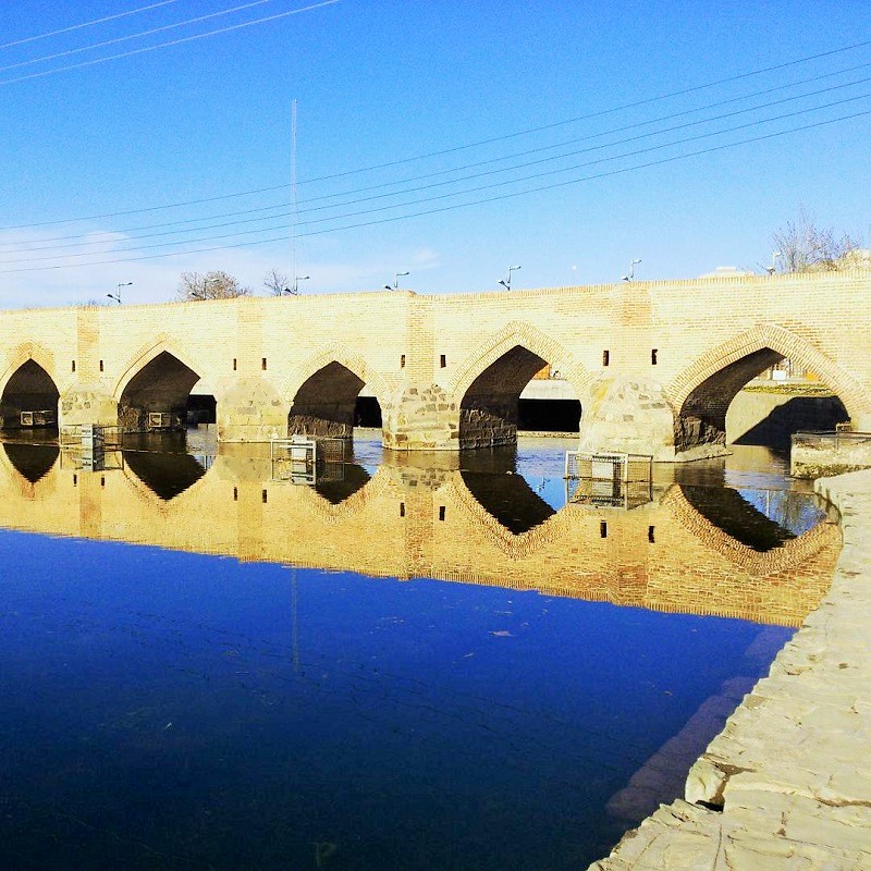 جاذبه های تاریخی اردبیل؛ پل هفت چشمه اردبیل