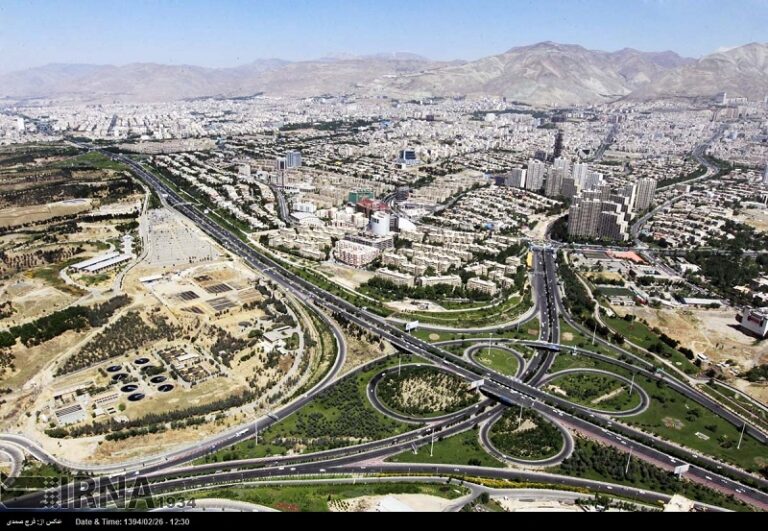 جاذبه های گردشگری تهران: عکس هوایی