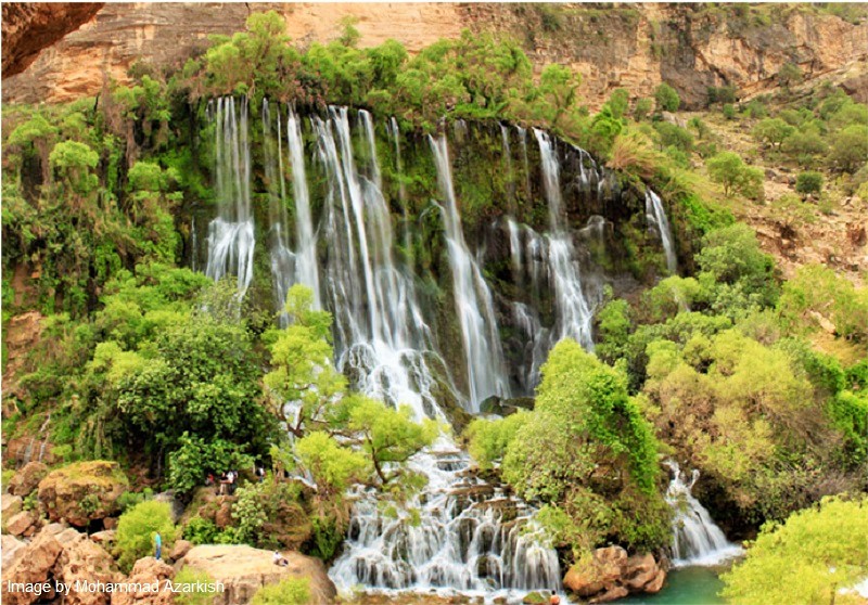 جاذبه های طبیعی دزفول: آبشار شوی