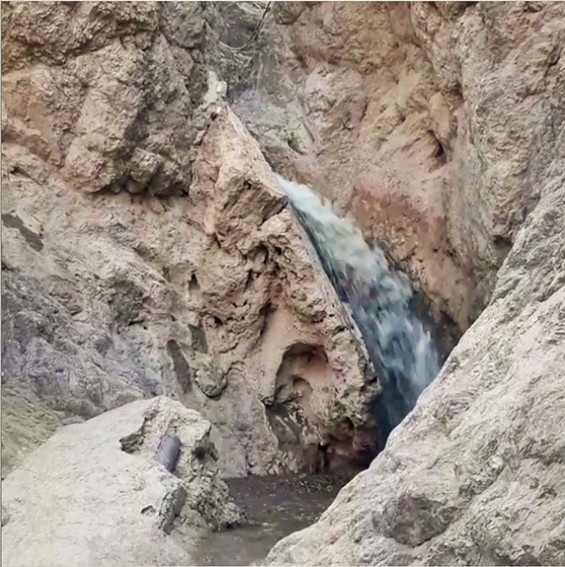جاذبه های گردشگری بیرجند: آبشار گیوک
