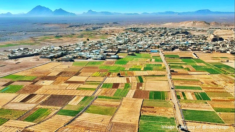 جاهای دیدنی نایین: نمایی از بالای شهر