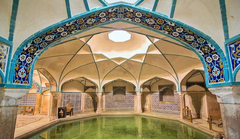 حمام گنجعلی خان در بازار بزرگ کرمان